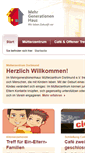 Mobile Screenshot of muetterzentrum-dortmund.de